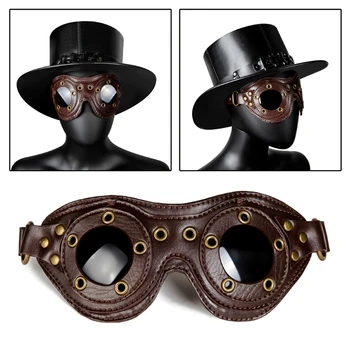 Мужские очки для косплея на Хэллоуин, вечеринка для взрослых, женские декоративные очки GentlemanProp