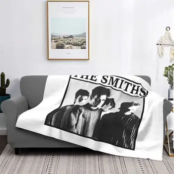 Винтажное Одеяло The Smiths Band 80-х В Стиле Альтернативного Рока Из Англии, Флисовые Фланелевые Супер Теплые Пледовые Одеяла Для