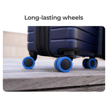 Чехол на колесики для багажа, чехол на колесики для ручной клади, чехол для большинства комплектов багажа с 8 вращающимися колесами
