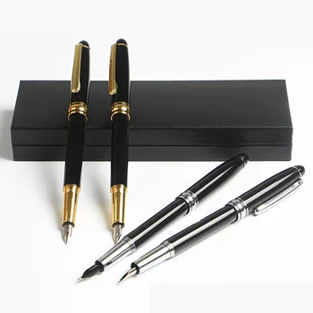 Подарочный Набор металлических студенческих ручек Оптом Elbow Meigong Pen Подарочная коробка Iridium Signature Pen Бизнес-подарок