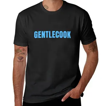 Новые футболки GENTLECOOK, футболки-пустышки, футболки оверсайз, мужские хлопчатобумажные футболки