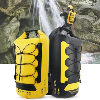 Рюкзак для хранения на открытом воздухе объемом 20 л с отделением от сухого и влажного кемпинга, охладитель большой емкости, легкий для каякинга, рафтинга, катания на лодках, плавания