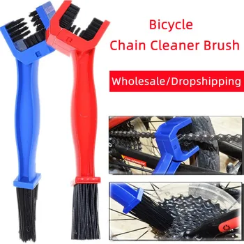 Новая Велосипедная Мотоциклетная щетка для чистки цепи велосипеда Gear Grunge Brush Bike Moto Brush Clean Chain Cleaner Наружный Скруббер-инструмент