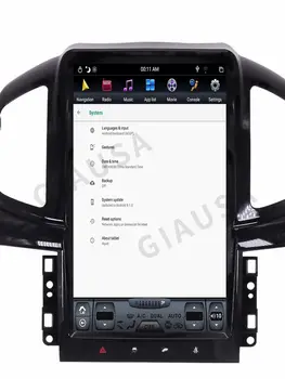13,6-дюймовый автомобильный радиоприемник Tesla для Chevrolet Captiva 2013-2017 Android Мультимедиа GPS Навигация стерео DSP Carplay DVD-плеер