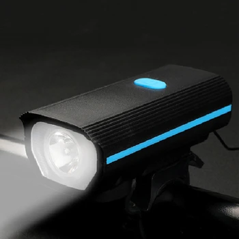 Светодиодный велосипедный фонарь 120 дБ, Звуковой сигнал, USB-C, Перезаряжаемый Велосипедный фонарь, MTB Фонарик, 3 режима, Велосипедная фара, Велосипедная Передняя лампа