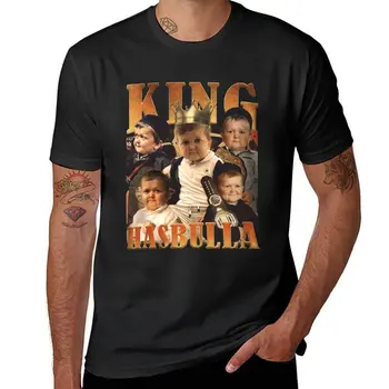 Новая винтажная футболка Хасбуллы Магомедова, быстросохнущая футболка с графическим рисунком, мужские винтажные футболки
