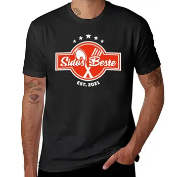 Новая футболка Sido, футболки по индивидуальному заказу, футболка с аниме, футболка blondie, черная футболка, мужская одежда