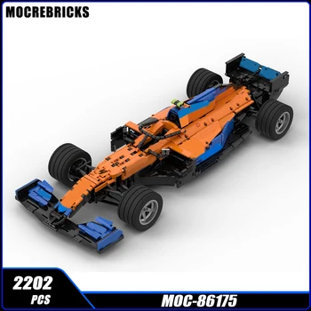 Серия Super Car F1 M1 в масштабе 1: 8, MOC, Коллекция строительных блоков, эксперты по образовательным технологиям высокой сложности, Кирпичные игрушки для подарков