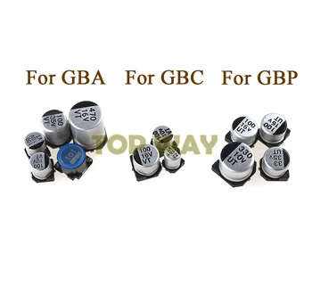 2 комплекта запасных частей для конденсатора материнской платы GBA GBP Для контроллера Gameboy Color GBC Пластик Металл