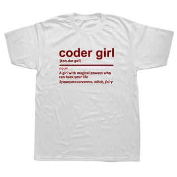 Футболка для девушки-программиста, футболка с юмором, подарок гика, Подруга, технический разработчик, Компьютер, Футболка с коротким рукавом, Футболки