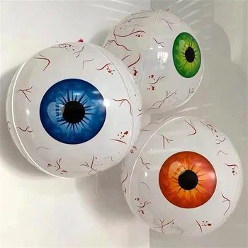 1/3шт Хэллоуин Надувное украшение для глазных яблок Horror 4D Надувное глазное яблоко на тему Хэллоуина, глазные яблоки, украшения для вечеринок на открытом воздухе