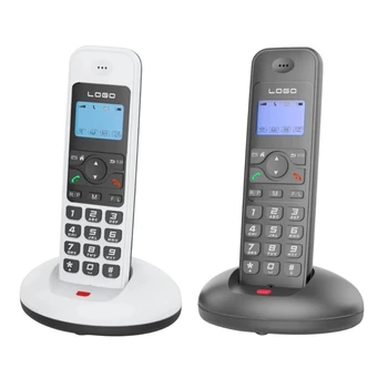 Беспроводной стационарный телефон Дисплей вызывающего абонента и память для домашнего офиса