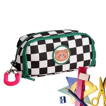 Мультяшная сумка для карандашей, большая вместительная сумка для карандашей, студенческая сумка для карандашей, школьный пенал, простой многофункциональный пенал для карандашей