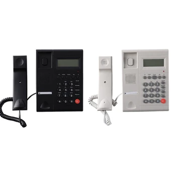 Проводной стационарный телефон, Большая кнопка, Домашний рабочий стол, стационарный телефон C1FD