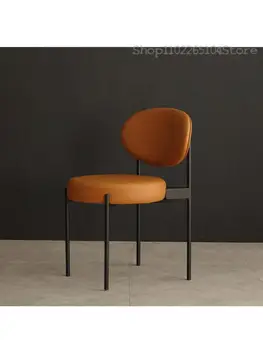 Скандинавский стул, современный простой легкий роскошный стул для отдыха, обеденный стул для кафе, ресторан, креативный домашний туалетный стул
