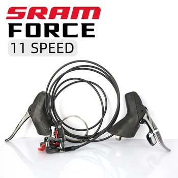 SRAM Force 1 11 1X11 Скоростной дорожный велосипед Гидравлический дисковый тормоз Переключения передач Контроллер влево и вправо 1000/2000 мм