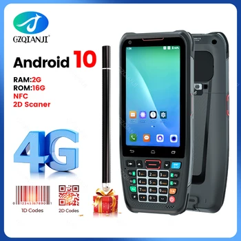 WiFi 4G Прочный КПК Android Терминал Honeywell Сканер Штрих-кода 1D 2D Портативный Сборщик Данных с GPS NFC 2G 16G для Склада
