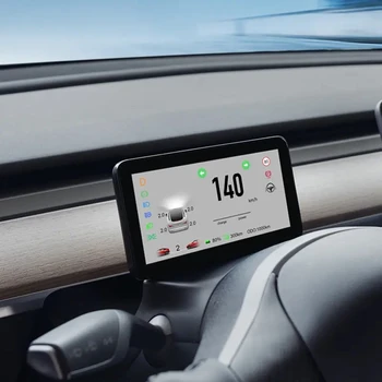 Для Tesla Model 3 Y 2019-2022 Интеллектуальный приборный ЖК-дисплей с 5,5-дюймовым экраном HD IPS, цифровой головной дисплей, дисплей приборной панели