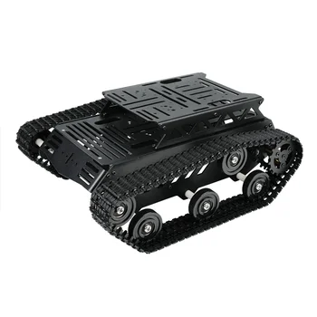 Комплект шасси автоцистерны, амортизирующий робот с 2WD двигателями для Arduino/Raspberry Pi/Jetson Nano, набор для обучения роботизированному автомобилю своими руками