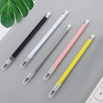 Новый вечный карандаш с колпачком для ручки, однотонный карандаш Infinity для письма, Офисные принадлежности, школьные принадлежности и канцелярские принадлежности