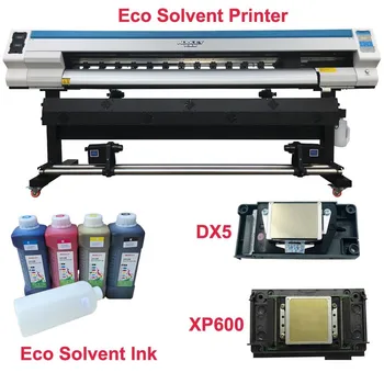 Дешевый промышленный цифровой широкоформатный принтер xp600 dx7 dx5 i3200 с экосольвентным струйным принтером cmyk ink PRINTER