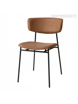 Роскошный обеденный стул Nordic Net Red Light, современная минималистичная спинка, повседневный стол для ресторана, кафе, Компьютерный стол для дома и стул-табурет