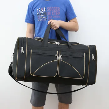 Унисекс Простые Модные Дорожные сумки для багажа Складная Оксфордская спортивная сумка Переносная сумка большой емкости Черный Синий Зеленый XA282F