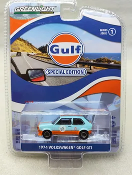 1:64 1974 Volkswagen Golf GTI Широкофюзеляжный # 78 Модель автомобиля из литого под давлением металлического сплава, Игрушки для коллекции подарков