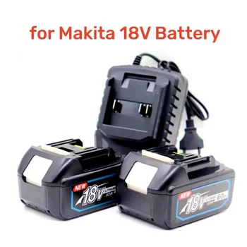2023 Новый Модернизированный Аккумулятор для Электроинструментов Makita 18V 6000mAh BL1860 BL1850 BL1840 BL1830 Замена Литиевой Батареи