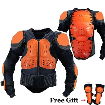 Детский молодежный жилет для защиты тела, броня, Мотоциклетная куртка для мотокросса, Одежда из сетчатой ткани, Дышащая Броня для защиты груди и позвоночника, безопасная