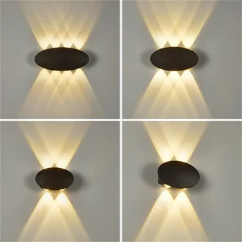 Светодиодный настенный светильник RONIN, современный уличный светильник, креативное бра, водонепроницаемый светильник для домашнего коридора