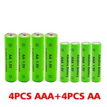 AAA + AA Перезаряжаемая щелочная батарея AA 1.5V 3000mah - 1.5 V AAA 2100mAh Фонарик, игрушечные часы, MP3-плеер, бесплатная доставка
