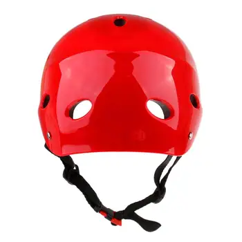 Защитный шлем для водных видов спорта для вейкбординга, каякинга, каноэ, лодочного серфинга, L Красный