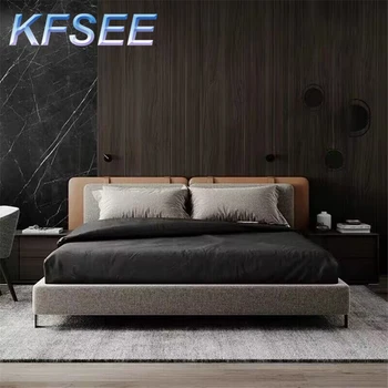 Дизайнерская кровать Future Life Kfsee 180*200 см в спальне