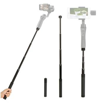 Удлинительный Стержень Pole Selfie Stick Для Dji Om 5 Osmo Mobile 5 4 3 Карданная Камера FeiYu Zhiyun Smooth Moza Mini isteady Аксессуары