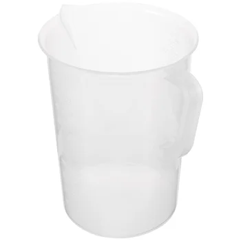 Пластиковые мерные стаканчики для жидкостей Большой емкости для домашнего использования с градуировкой Мазута, Прозрачные Пластиковые весы New Apartment Essentials
