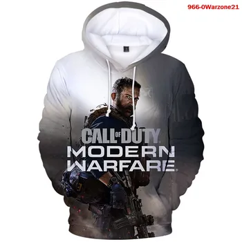 Игровые толстовки мужские Call Of Duty Warzone с принтом Modern Warfare 3d Толстовки больших размеров Толстовка PUBG для горячих мальчиков/девочек/ki Детская одежда