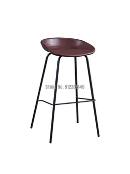 Ретро-барный стул, гитарный табурет, высокий табурет для одного игрока, креативный стул кассира кафе в скандинавском стиле