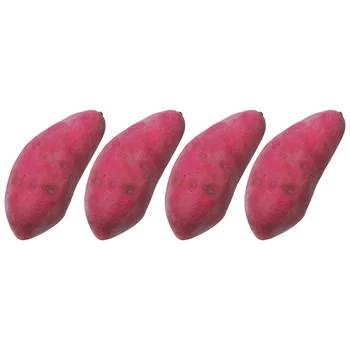 Овощная модель Искусственные украшения Поддельные Модели сладкого картофеля Реалистичная пена